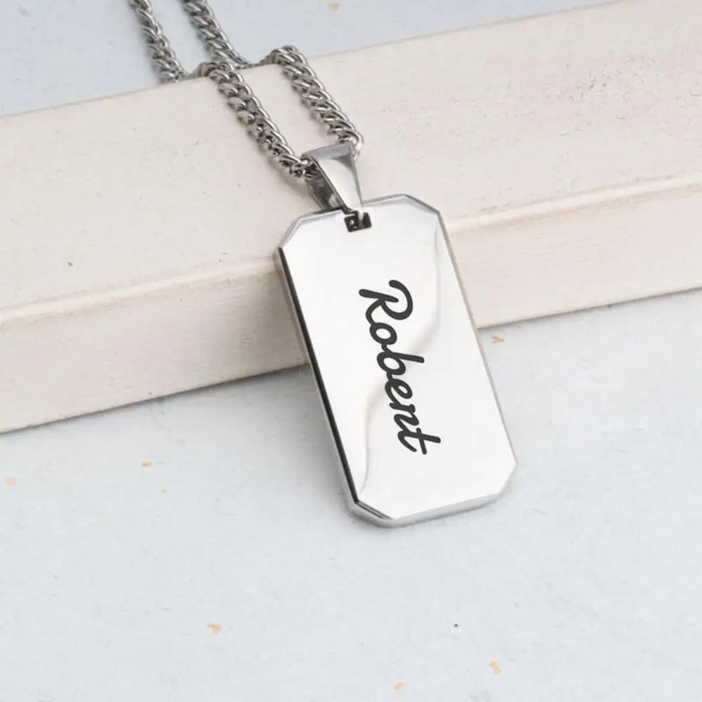 Personalized Dog Tag Engraved.