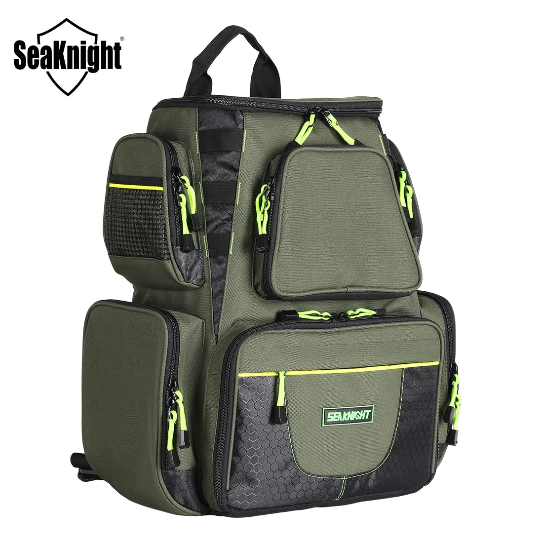 25L 7.5L Backpack Large Storage Fishing Bags Fishing Tackles Army Green; Camouflage Green Quality bag