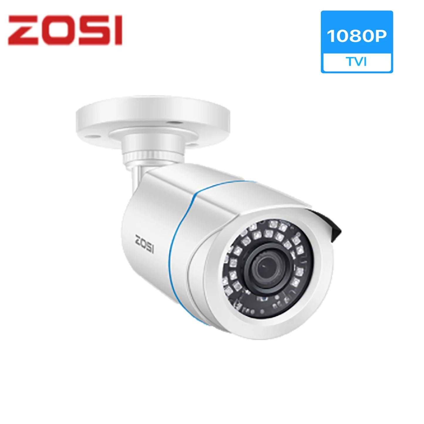 1080P 2MP H.265 4-in-1 CCTV Video Home Security IR Night Vision Weatherproof Bullet Camera for Surveillance System