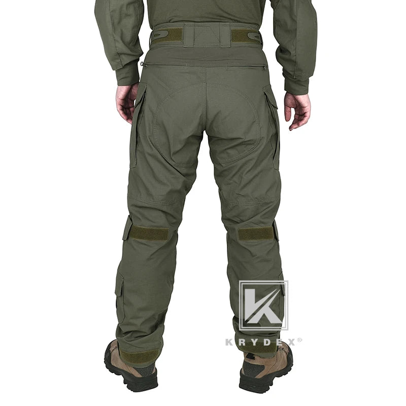 Tactical G3 Combat Pants CP Style BDU Uniform Trousers With Knee Pads.