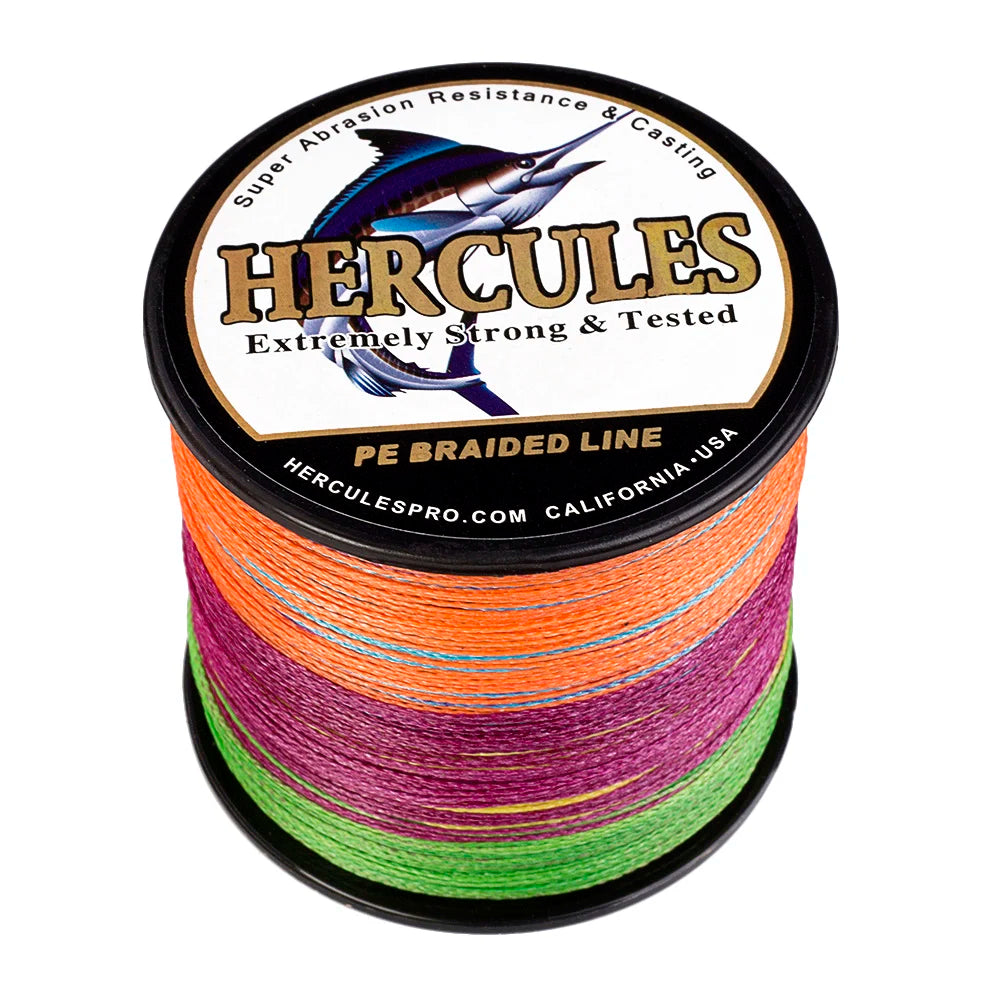 Multicolor Braided Fishing Line, PE 4 Strands, Carp Braided Fishing Line, Saltwater Fishing Pesca, Super Strong Sea