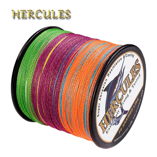 Multicolor Braided Fishing Line, PE 4 Strands, Carp Braided Fishing Line, Saltwater Fishing Pesca, Super Strong Sea