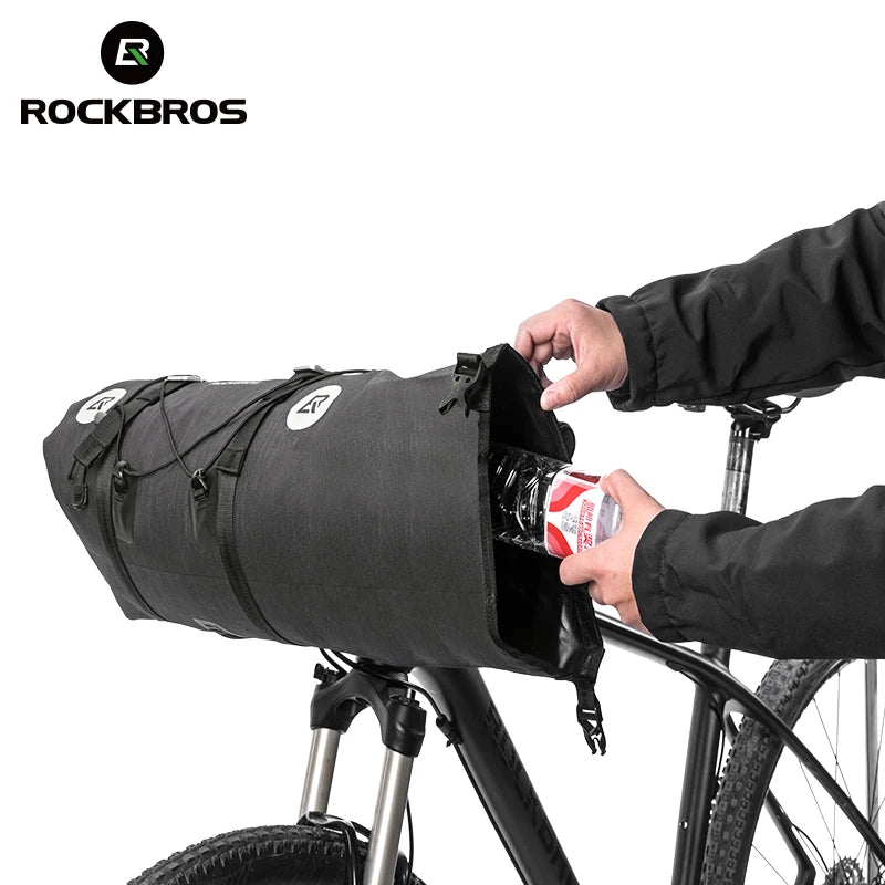 Bicycle Bag 2 in 1 Set Waterproof Large Capacity 20 L MTB Road Handlebar Front Bag Pouch.