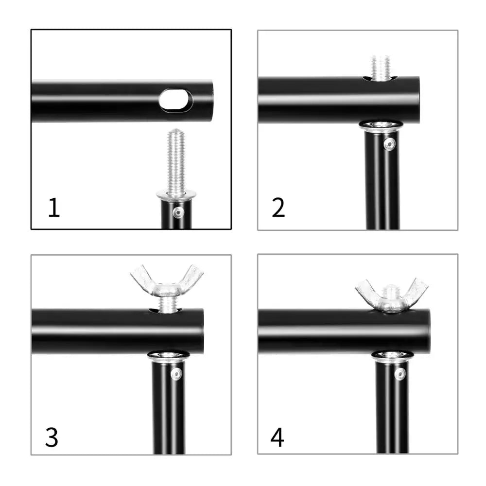 Photography Background Kit Studio Stand, Green Screen Backdrops Support Backdrop Tripod Frame.