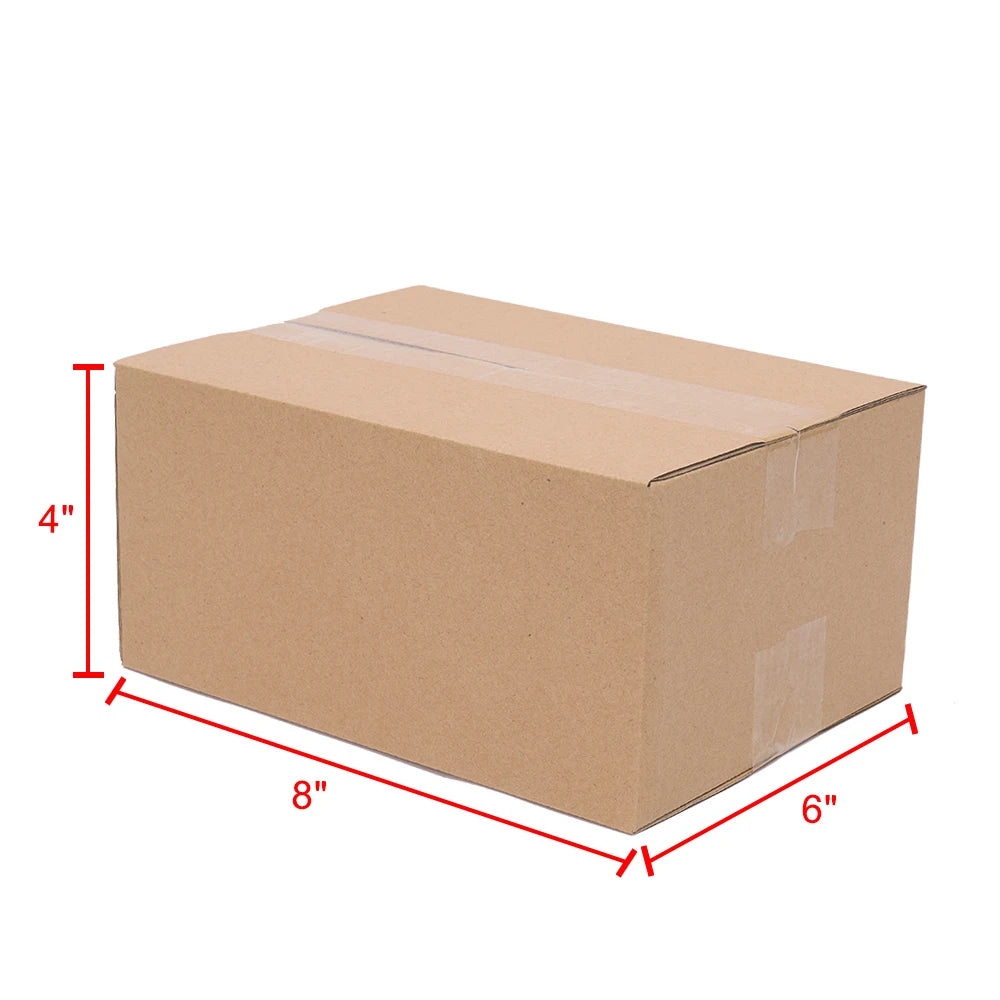 100 Corrugated Paper Boxes  Gigt Box 8x6x4"（20.3*15.2*10cm）Yellow