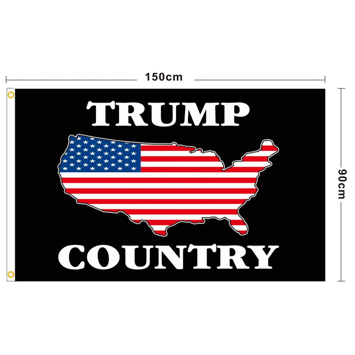 Keep America Great Donald Trump Flag 2024 Trump Country 3x5FT Garden Flag