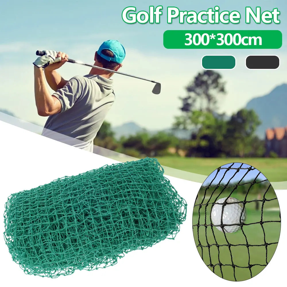 New 3 X 3 M Golf Practice Net Heavy Frame Sports Obstacle Training Net Throwing Net Fence Net Golf.