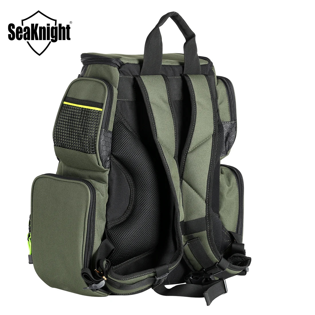 25L 7.5L Backpack Large Storage Fishing Bags Fishing Tackles Army Green; Camouflage Green Quality bag