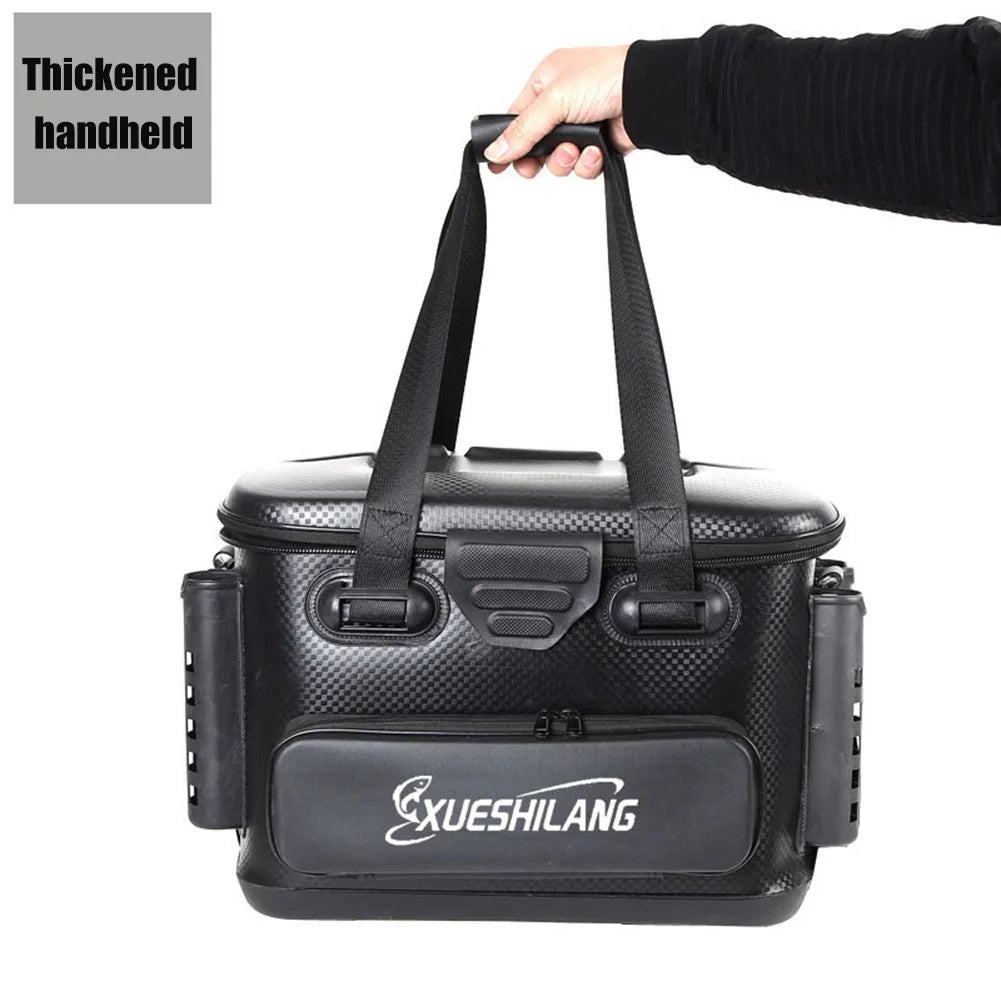 Multifunction Fishing Bag Bait Reel Fish Storage Bag Large Capacity Lure Live Fish Bucket.