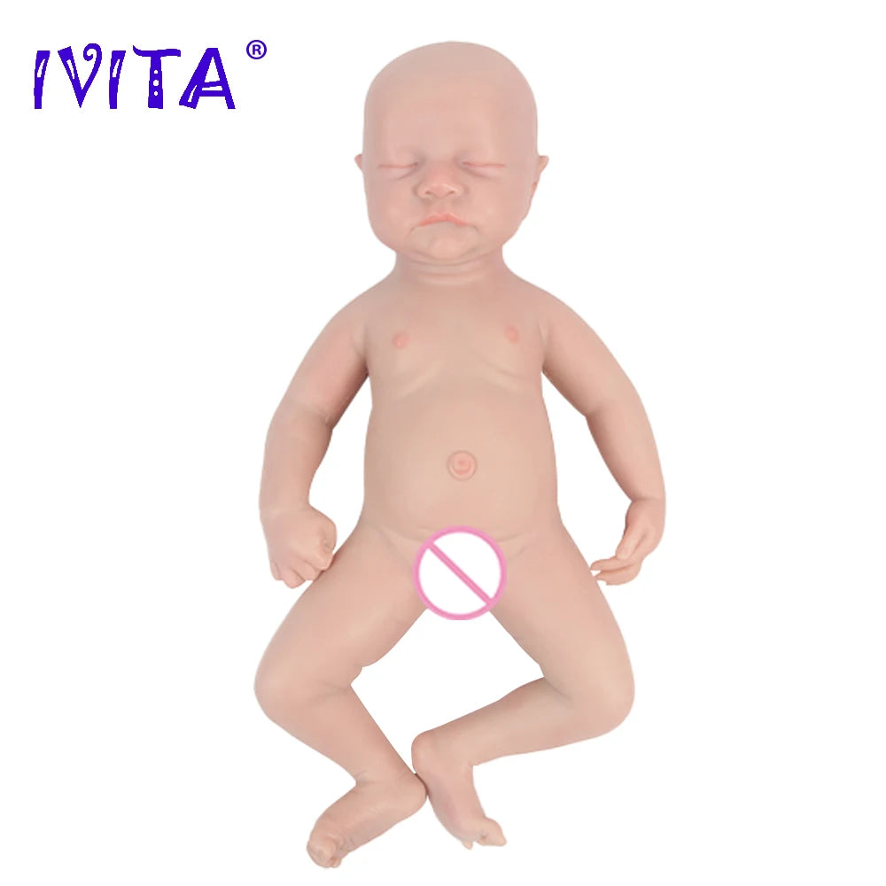 16.92inch 2189g 100% Full Body Silicone Reborn Levi Doll Realistic Soft Baby Dolls with Clothes for Children Toys