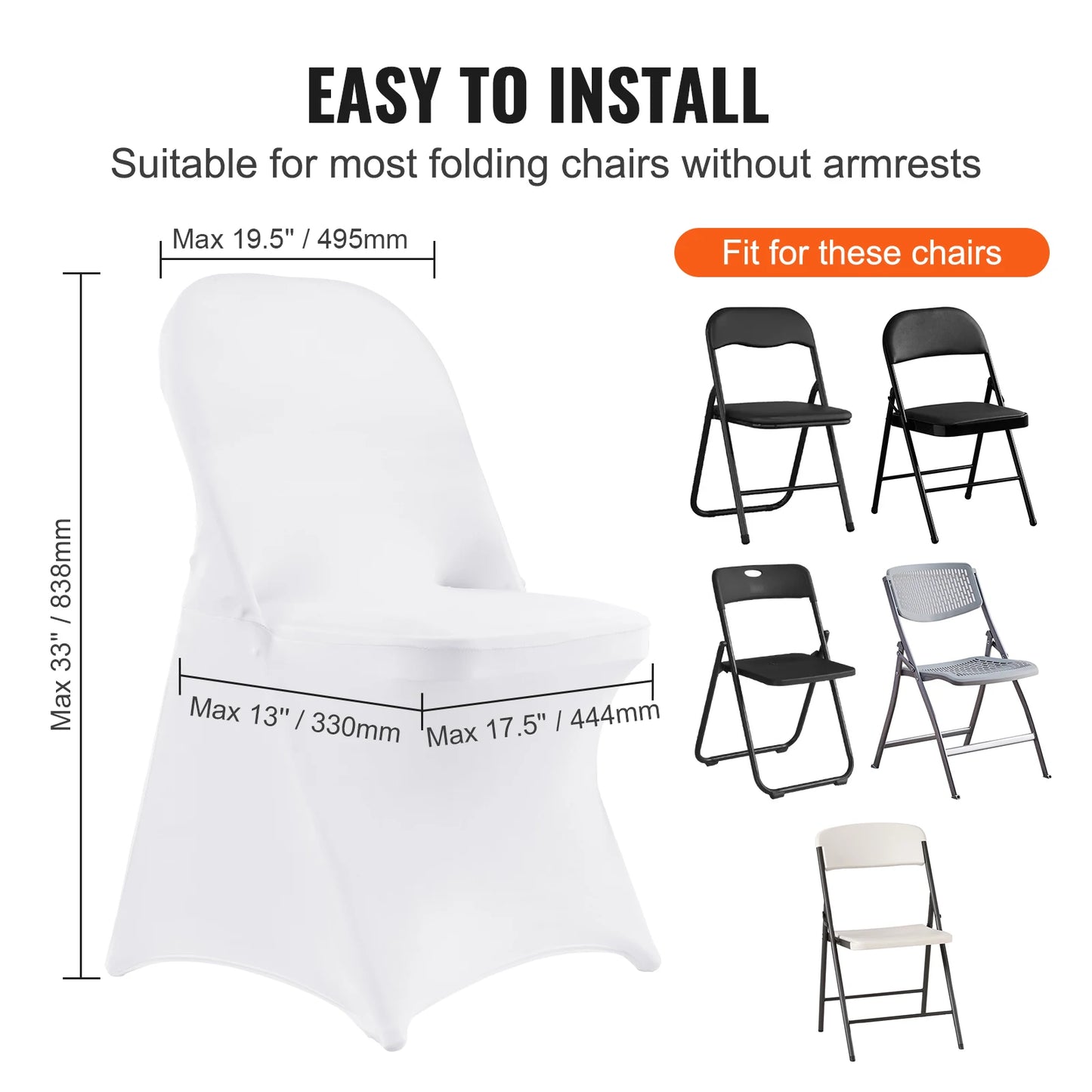 12 30Pcs Wedding Chair Covers Spandex Stretch Slipcover for Restaurant Banquet Hotel.