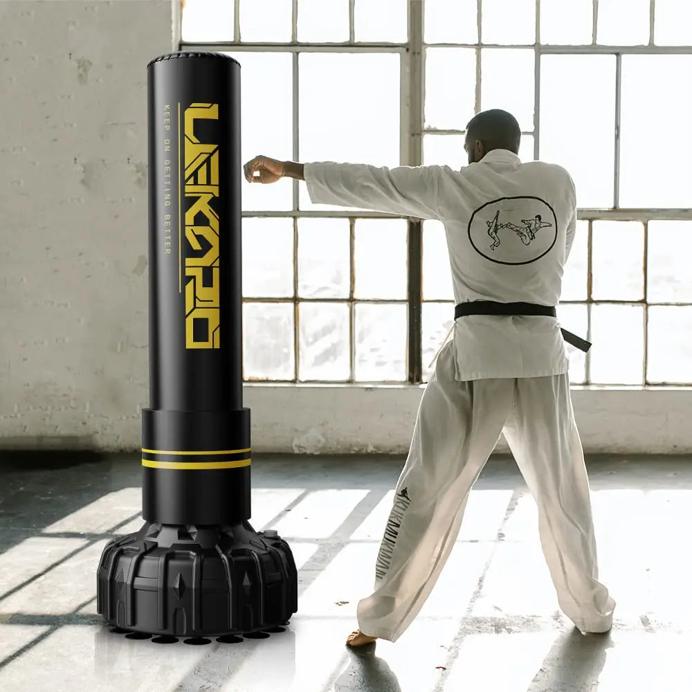 Tower Boxing Sandbag Punching Bag For Fighting Heavy Training Boxing Post.