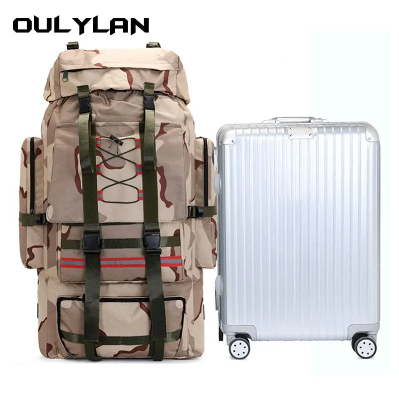 130L Outdoor Extra Large Backpack Travel Bag.