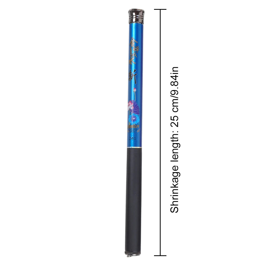 Children Fishing Rods1.8/2.1/2.4/2.7/3.0m Telescopic Hand Fishing Pole.