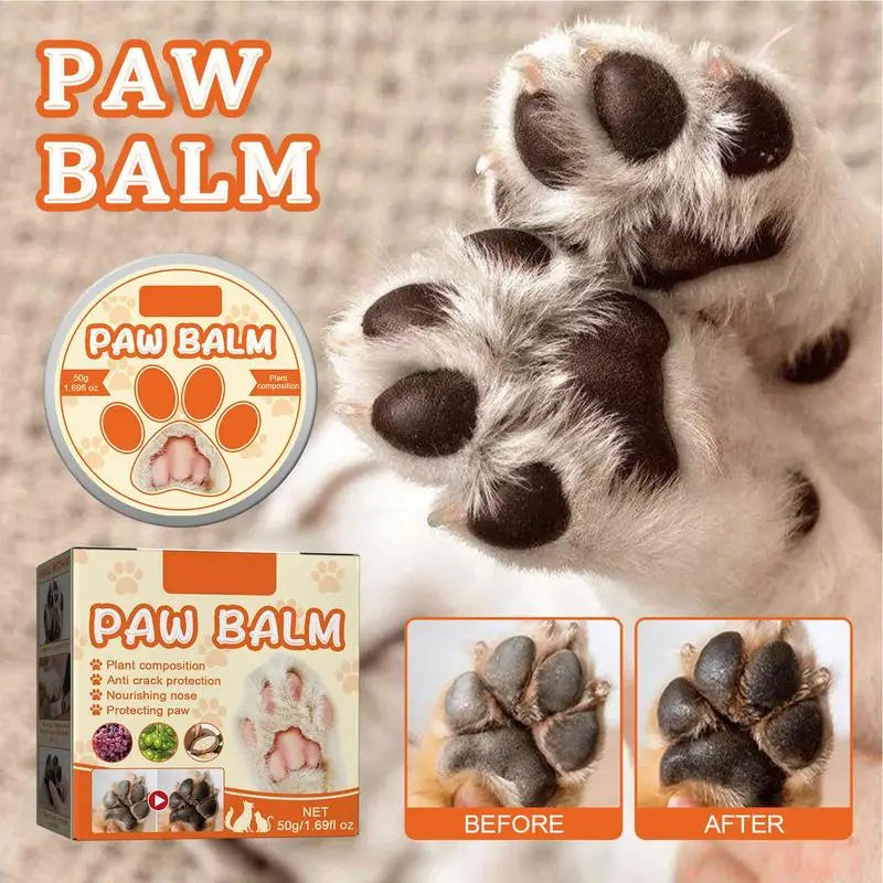 Paw Balm For Dogs Pet Moisturizing Cream Protector For Noses Paws Dogs Cats Paw Moisturizer. - One Stop Shop & More