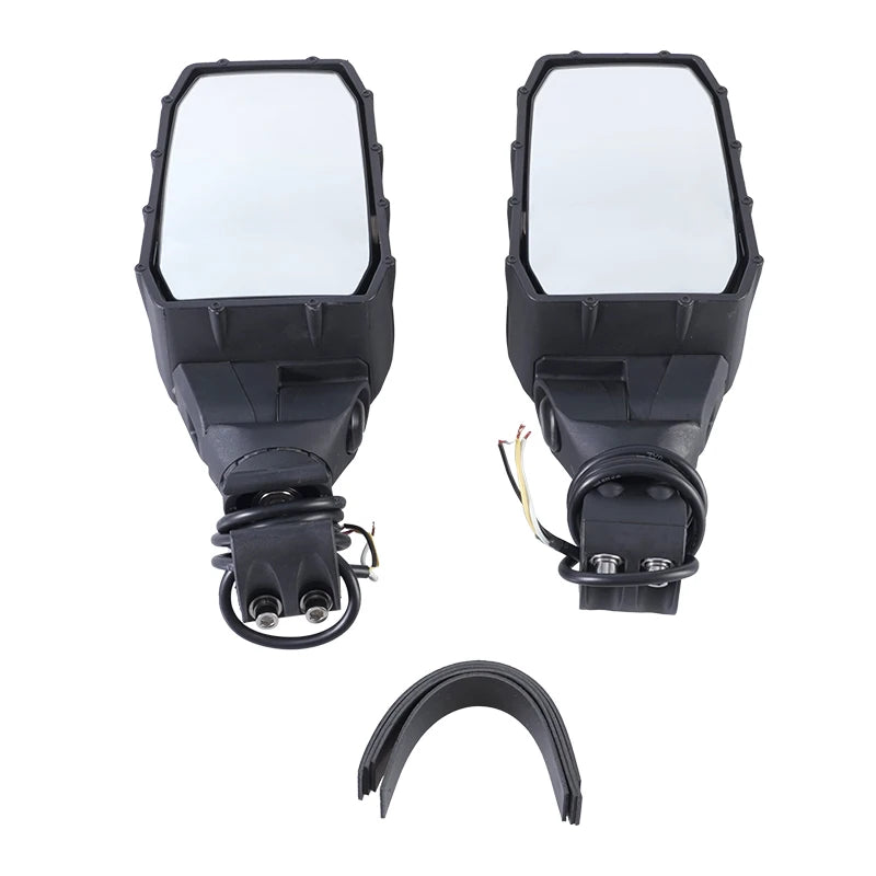 For Rigid 64011 Reflect Rear View Mirrors With LED Lights For UTV For Polaris RZR For Can Am