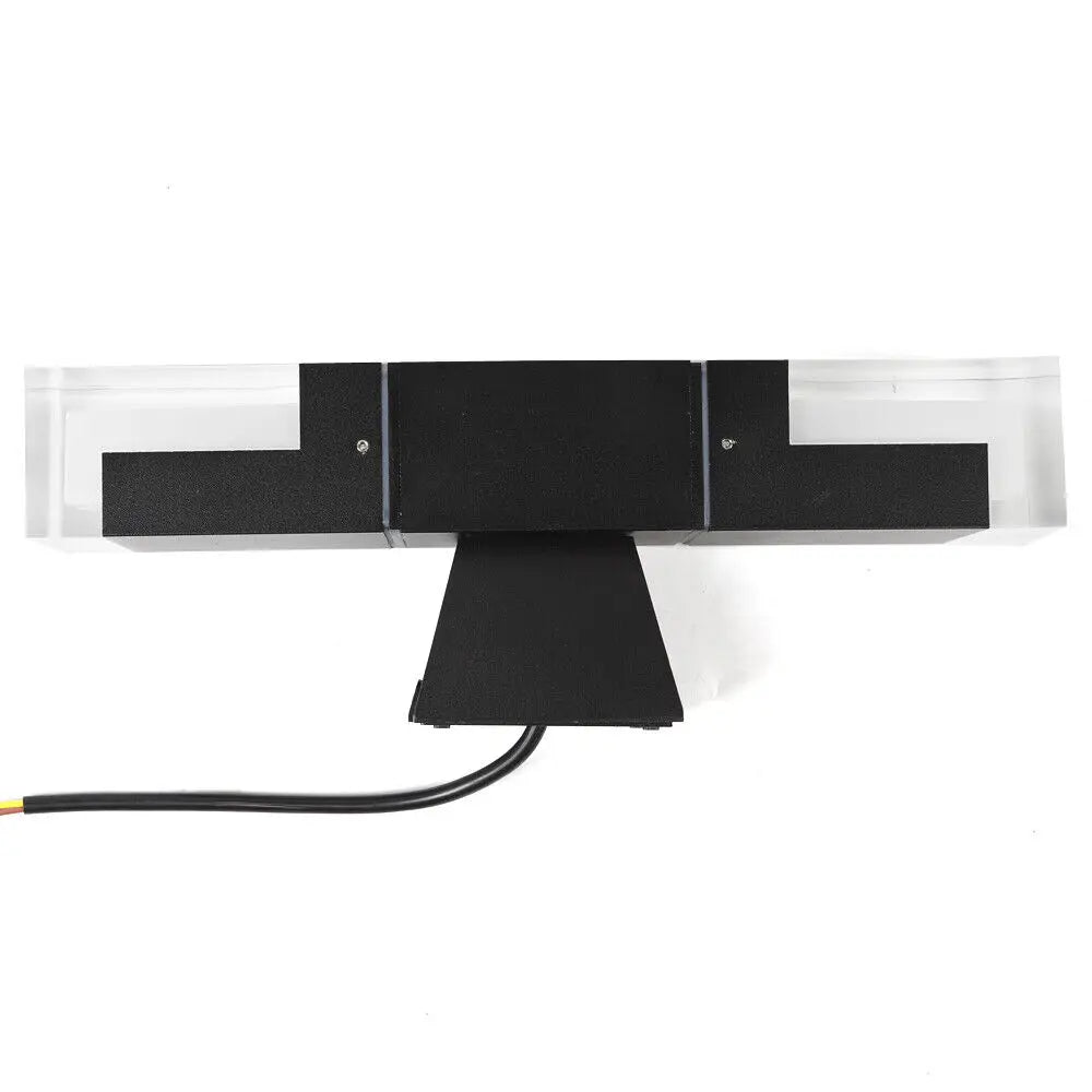 Modern Outdoor Wall Light LED Exterior Porch Sconce Lamp Fixture Waterproof Black