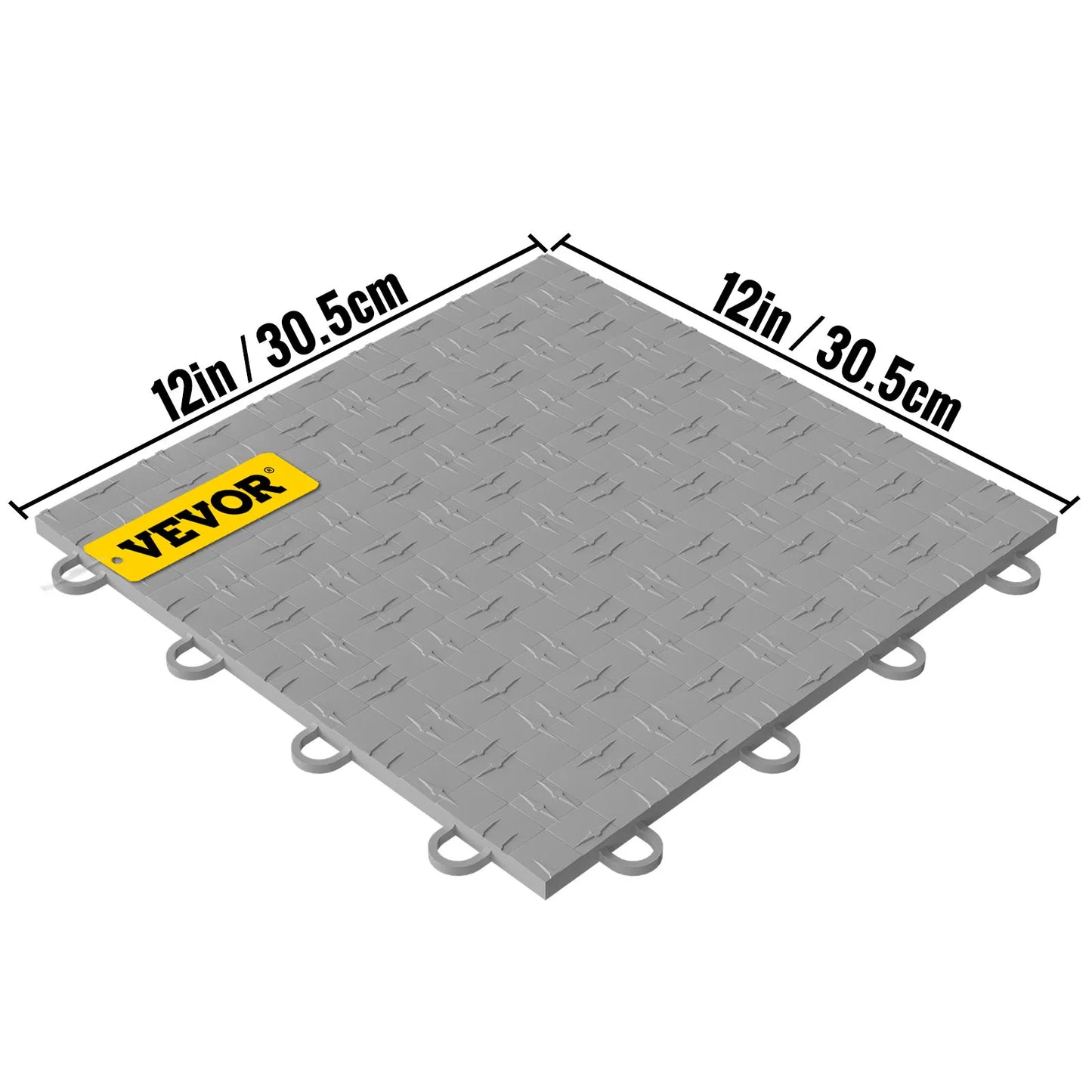 Garage Flooring Tiles 12"x12" 25 Or 50 Pack Interlock Flooring Diamond Garage Floor 55000lbs Suitable For Basement Gym Mat