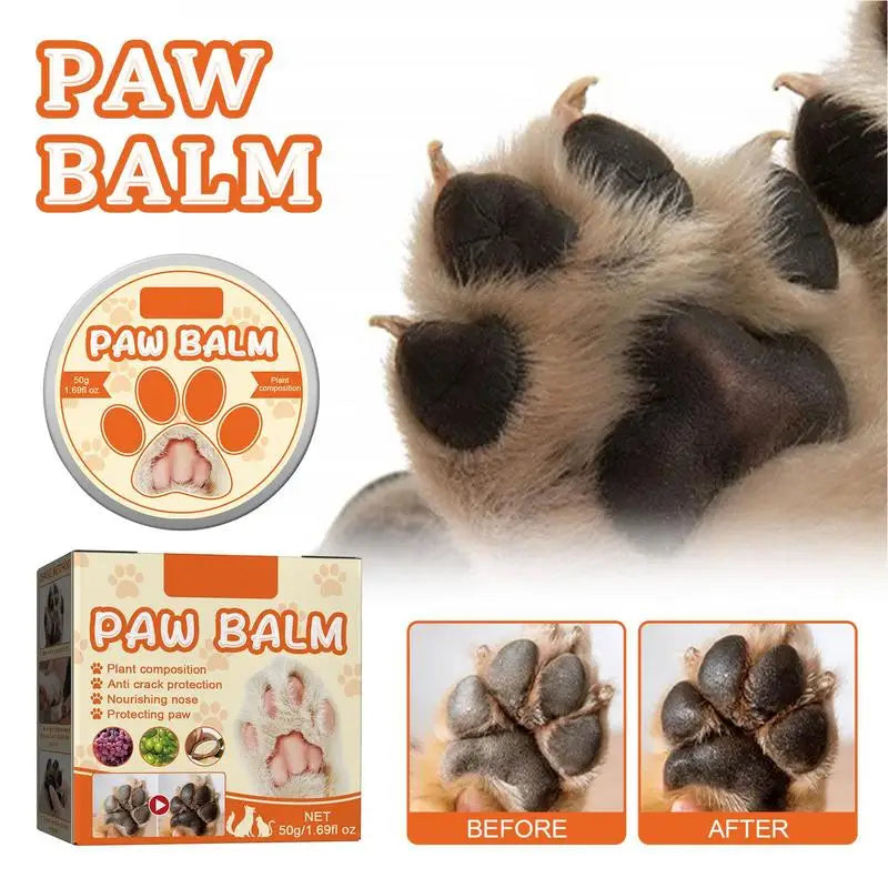 Paw Balm For Dogs Pet Moisturizing Cream Protector For Noses Paws Dogs Cats Paw Moisturizer. - One Stop Shop & More