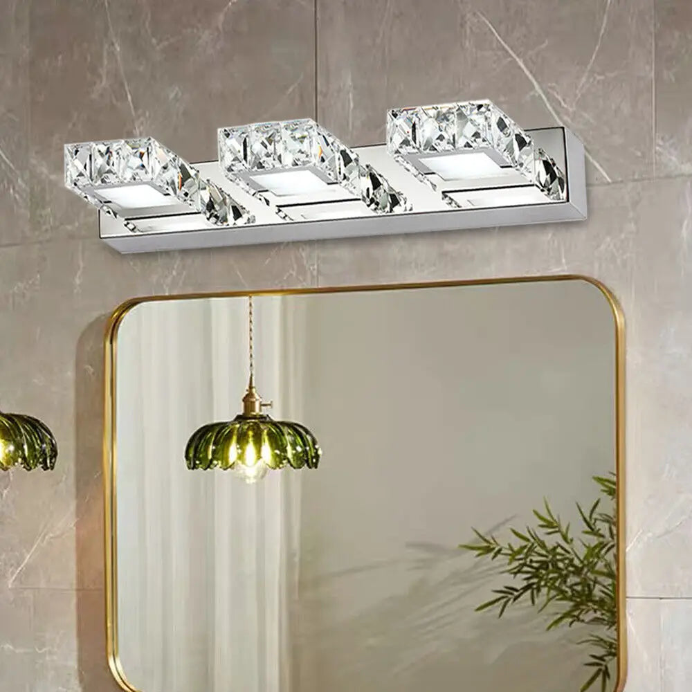 3 LED Lights for Bathroom Mirror Modern Bathroom Vanity Light Toilet Front Mirror Makeup Wall Lamp Fixture