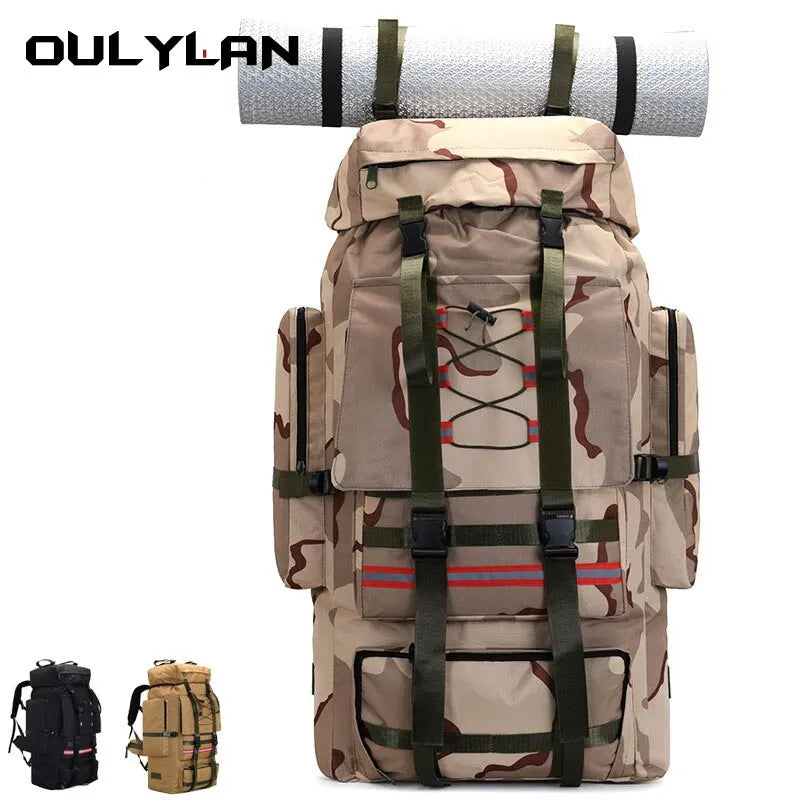 130L Outdoor Extra Large Backpack Travel Bag.