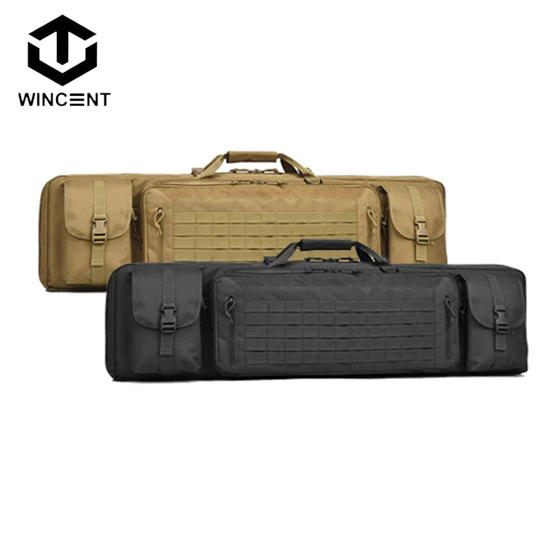 WINCENT Double Long Rifle Gun Case Bag Lockable Length In 36" 42" 46".