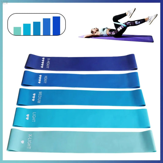 New Stretching Exercises Resistance Band Training Fitness Gel Bands Stretch Bands  Booty Fit Simplify Resistance Loop Equipment