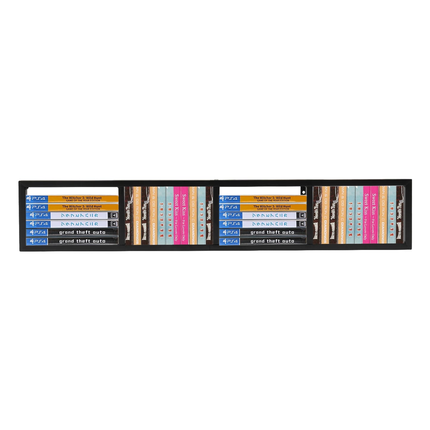 Storage Rack Wall Mount Multifunctional Storage Small Object Storage 5Pcs 34 Inch. - One Stop Shop & More