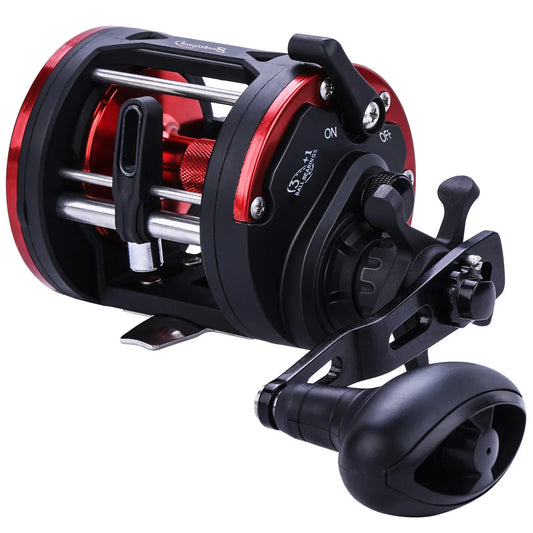 Fishing Reel Left/Right Hand Casting Sea Fishing Reel Large Line Capacity Baitcasting Reel