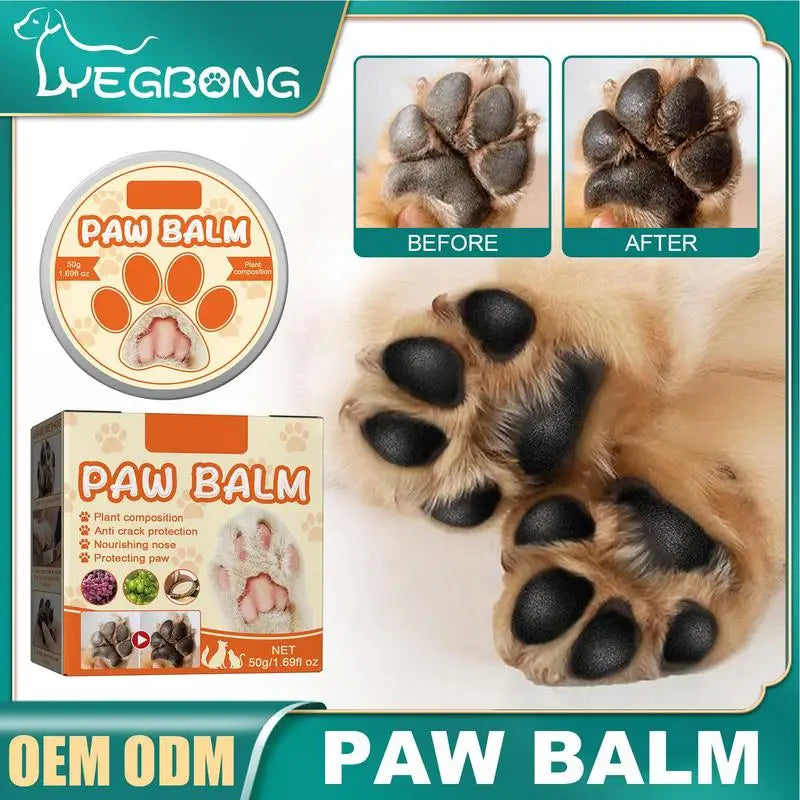 Paw Balm For Dogs Pet Moisturizing Cream Protector For Noses Paws Dogs Cats Paw Moisturizer. - One Stop Shop & More