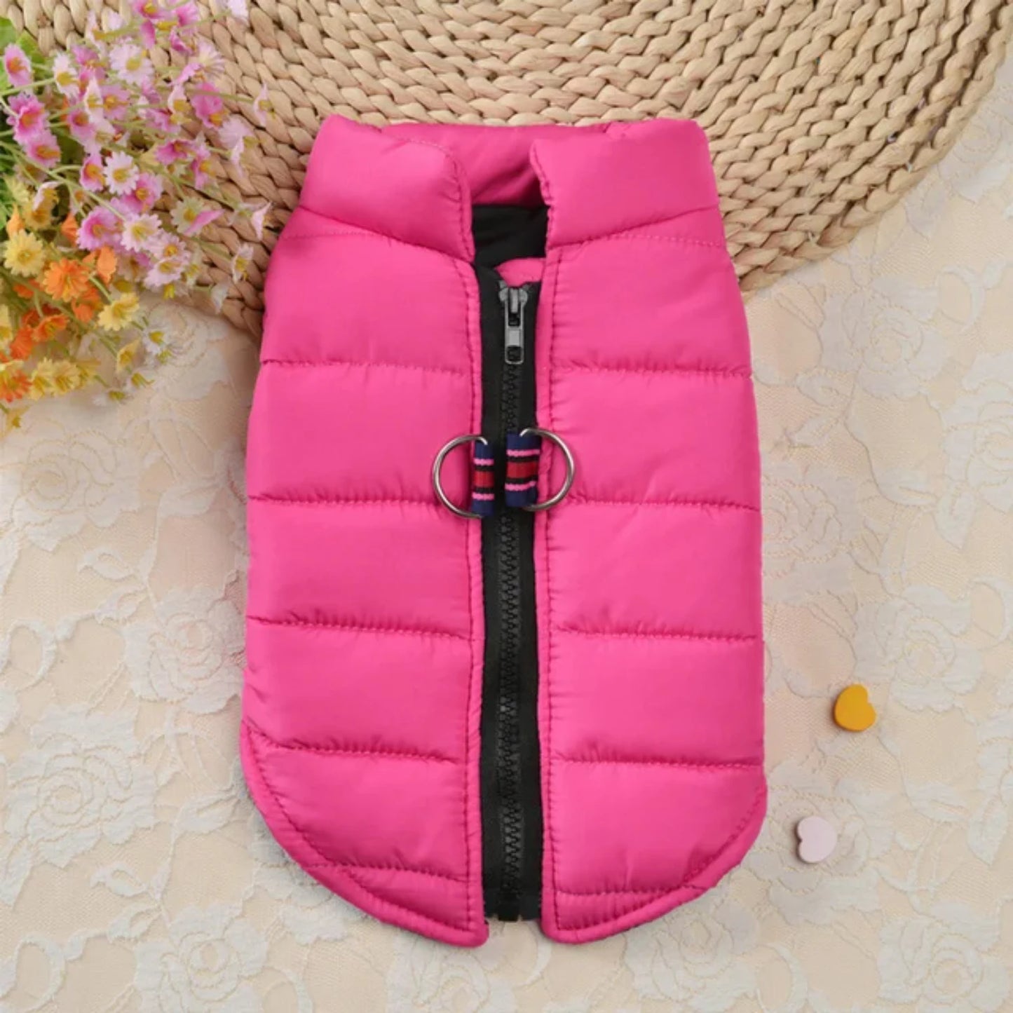 New Warm and Cozy Cotton Dog Vest Clothing for Chihuahua Pug Pets - Autumn Winter Jacket Coat Outfit for Small to Medium Dogs