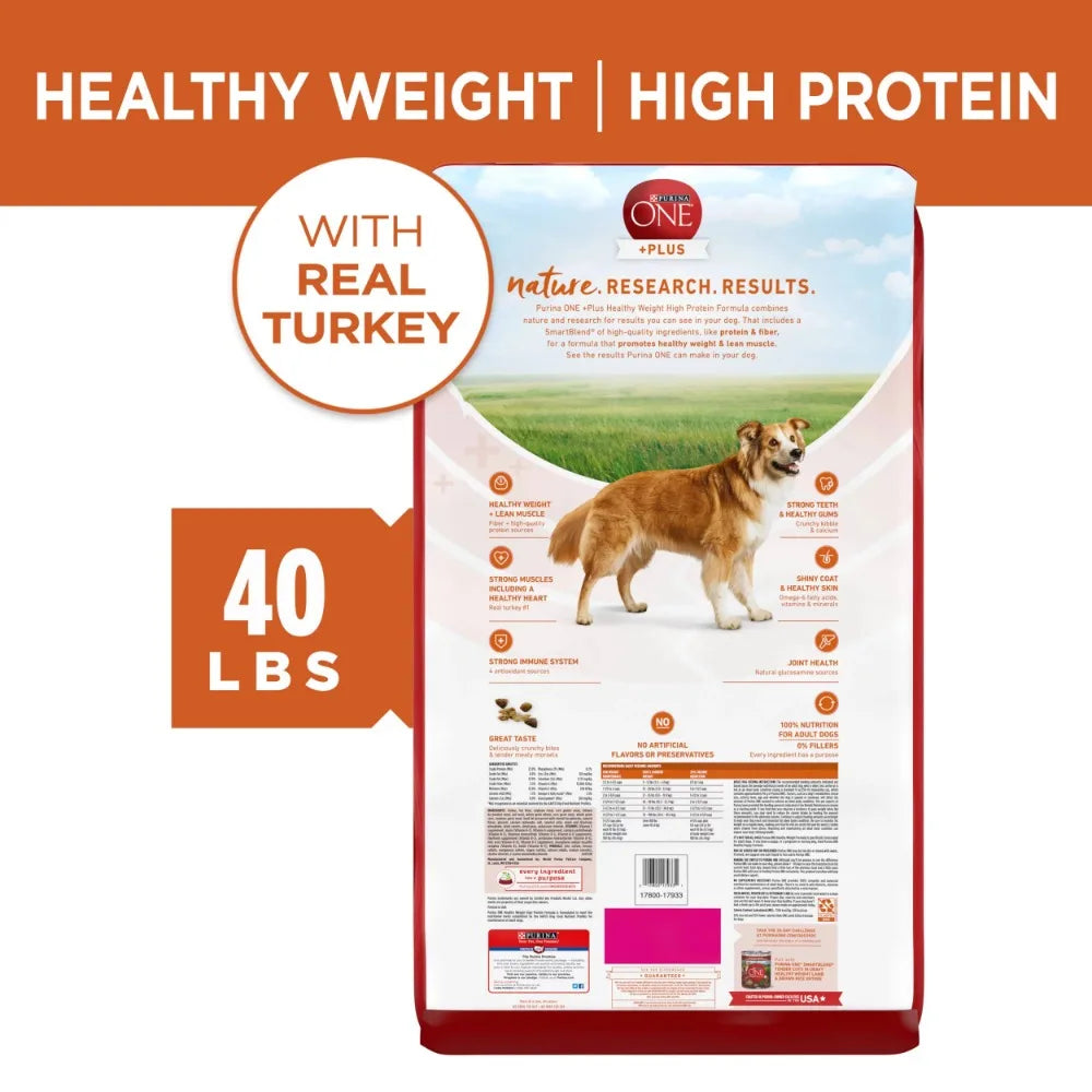 Plus Healthy Weight Dog Food Dry Formula Feed Feeding Dogs Snacks.