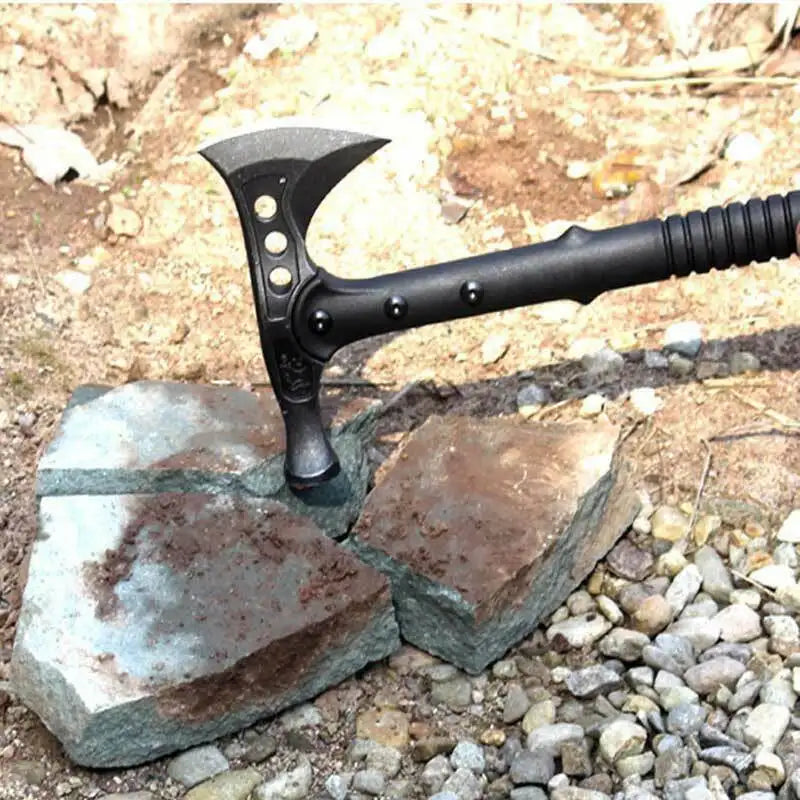 2 in 1 Tactical Axe Tomahawk Outdoor Hunting Camping Survival Machete Axes Hand Tool Fire Axe.