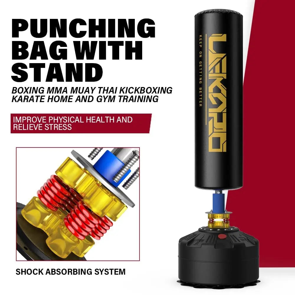 Tower Boxing Sandbag Punching Bag For Fighting Heavy Training Boxing Post.