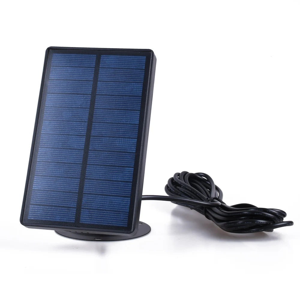 Outdoor Hunting Camera Solar Panel Charger 9V Output For Suntek HC-300M HC-700M HC700G.