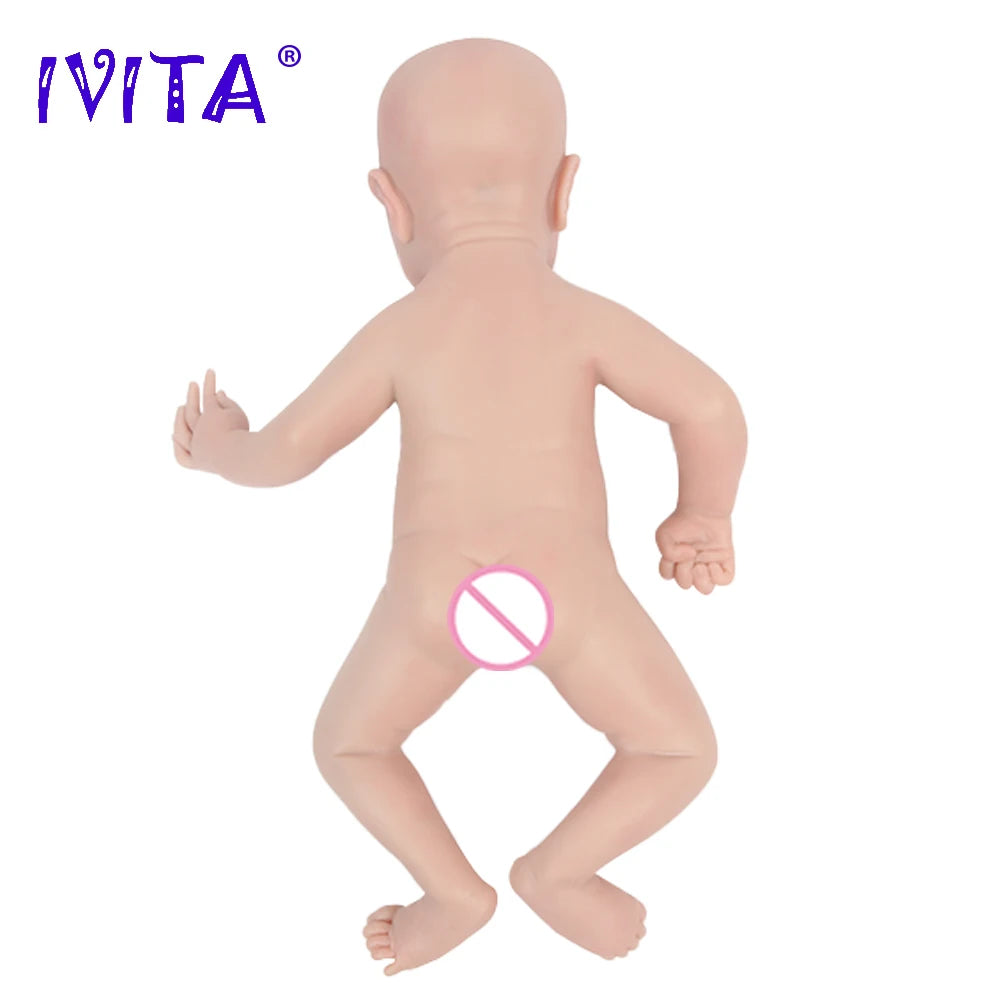 16.92inch 2189g 100% Full Body Silicone Reborn Levi Doll Realistic Soft Baby Dolls with Clothes for Children Toys