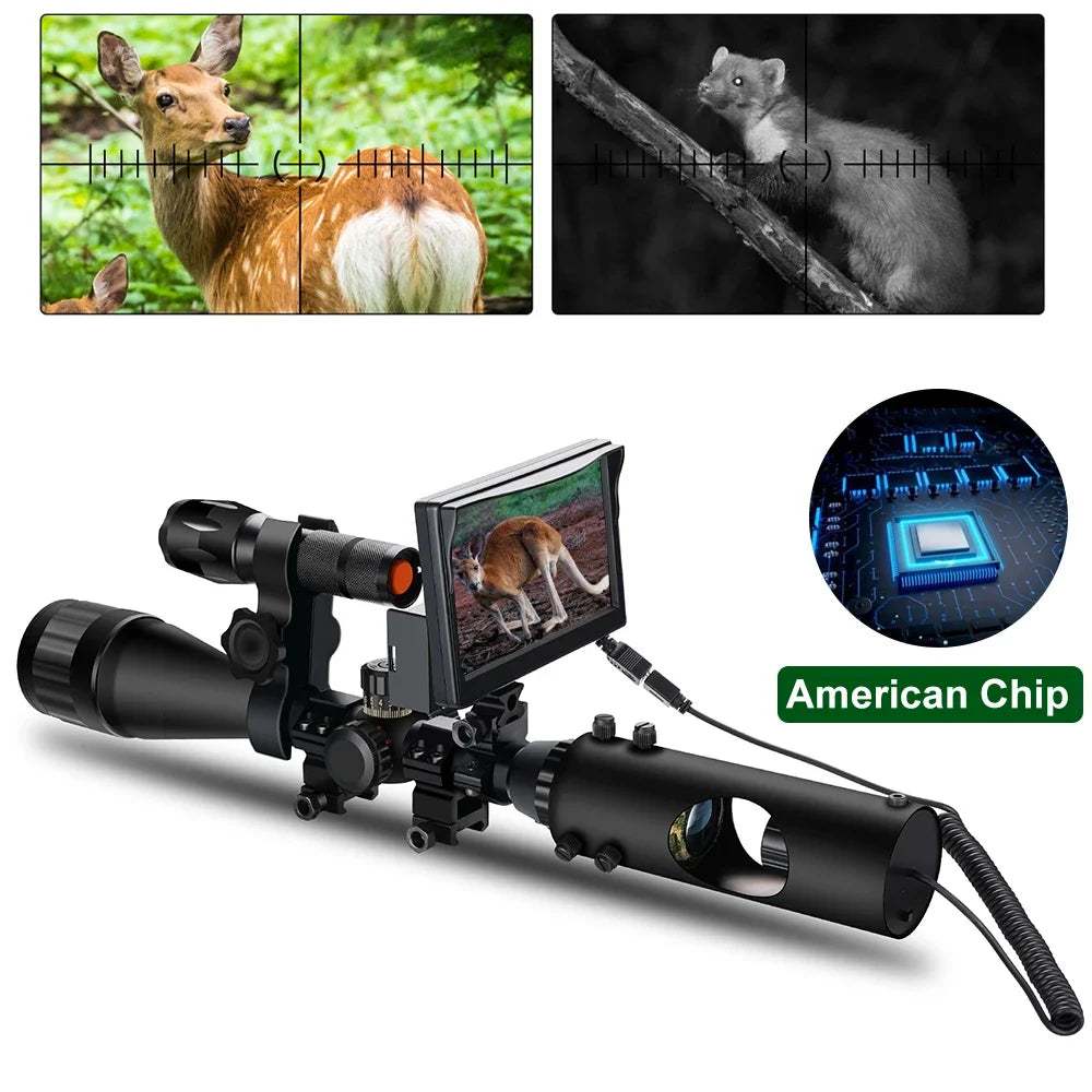 850nm Infrared LED IR Night Vision Riflescope.